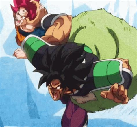 Goku vs broly gif